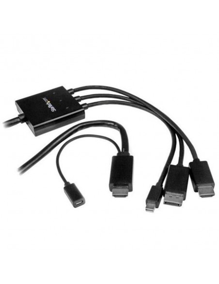 Cable conversor hdmi - displayport - mini dp startech 2m