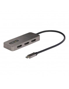 Hub splitter hdmi startech usb tipo c 3 en 1