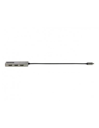 Hub splitter hdmi startech usb tipo c 3 en 1