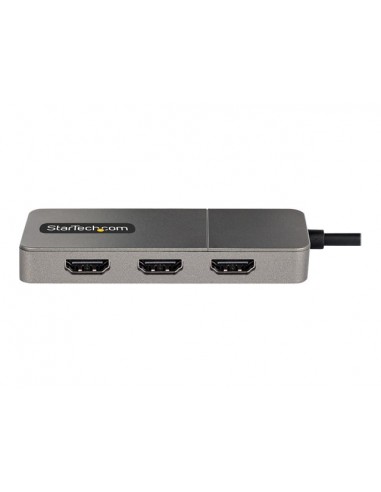 Hub splitter hdmi startech usb tipo c 3 en 1