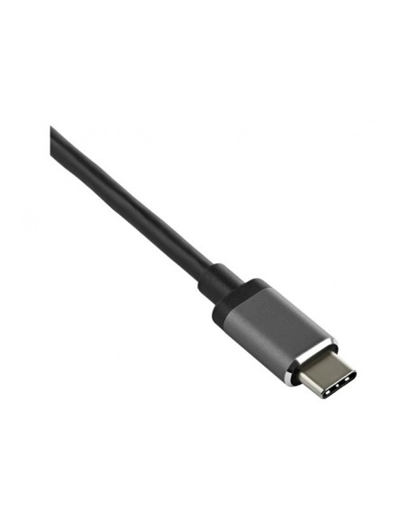 Adaptador usb tipo c a hdmi - displayport startech 0.205m - macho - hembra - gris
