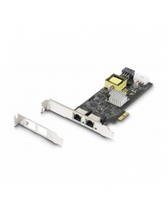 Tarjeta de red startech pr22gip - network - card 2x rj45 pci express 2.0