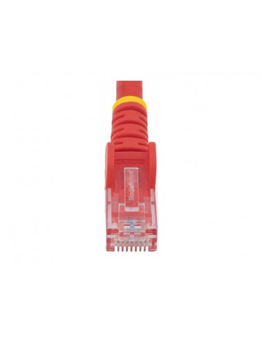 Cable de red startech latiguillo rj45 utp cat6 5m rojo