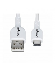 Cable usb tipo a a usb tipo c startech 1m - macho - macho - blanco