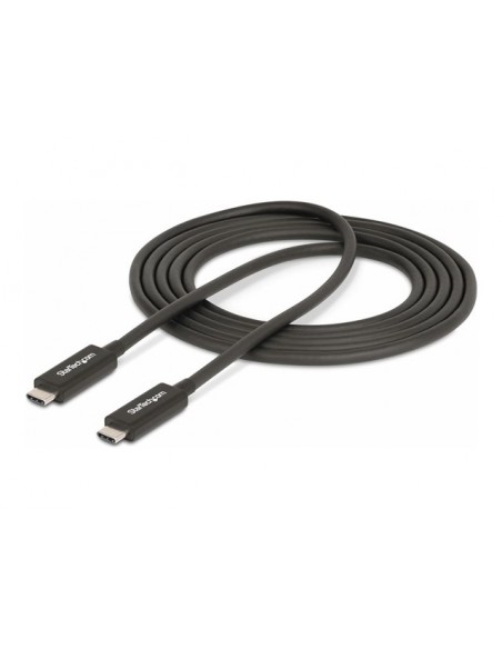 Cable usb tipo c startech 2m - macho - macho - negro Cable usb tipo c startech 2m - macho - macho - negro