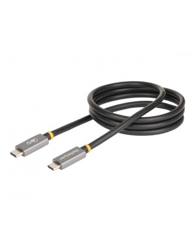Cable usb tipo c startech 1m - macho - macho - negro
