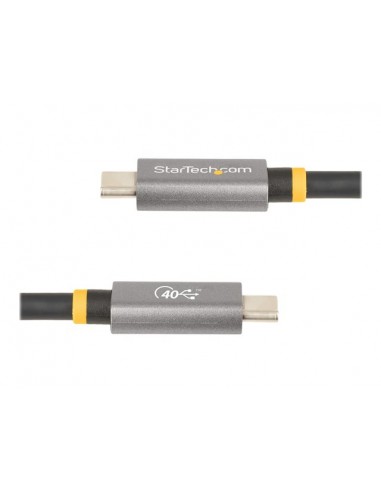 Cable usb tipo c startech 1m - macho - macho - negro