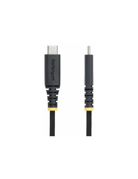 Cable usb tipo c startech 2m - macho - macho - negro Cable usb tipo c startech 2m - macho - macho - negro