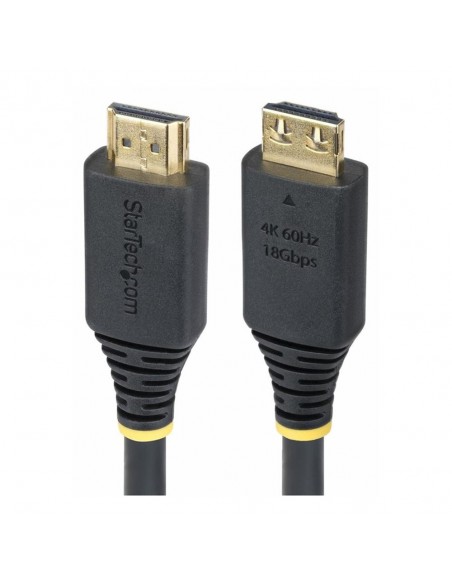 Cable hdmi 4k startech 3m - macho - macho - negro