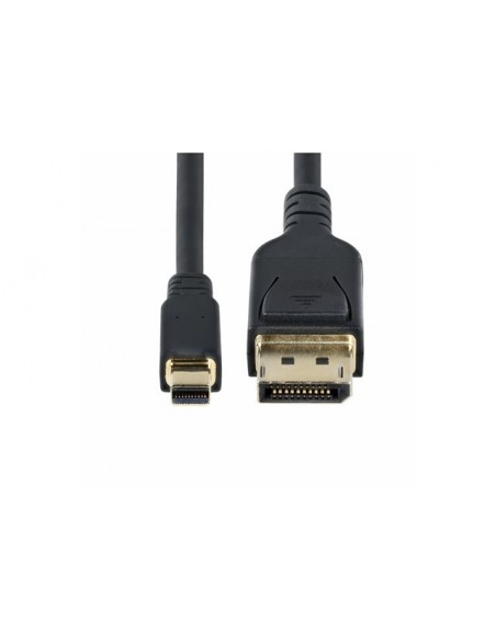 Cable mini dp a displayport startech 3m - macho - macho - negro