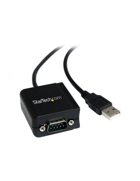 Cable usb tipo a a db9 startech 1.8m - macho - macho - negro Cable usb tipo a a db9 startech 1.8m - macho - macho - negro