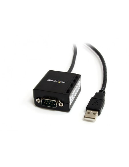 Cable usb tipo a a db9 startech 1.8m - macho - macho - negro Cable usb tipo a a db9 startech 1.8m - macho - macho - negro