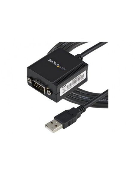 Cable usb tipo a a db9 startech 1.8m - macho - macho - negro Cable usb tipo a a db9 startech 1.8m - macho - macho - negro