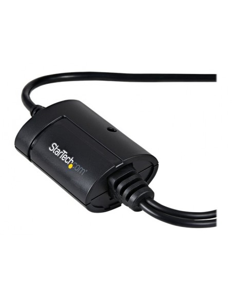 Cable 2x db9 a usb tipo a startech 1.8m - macho - macho - negro