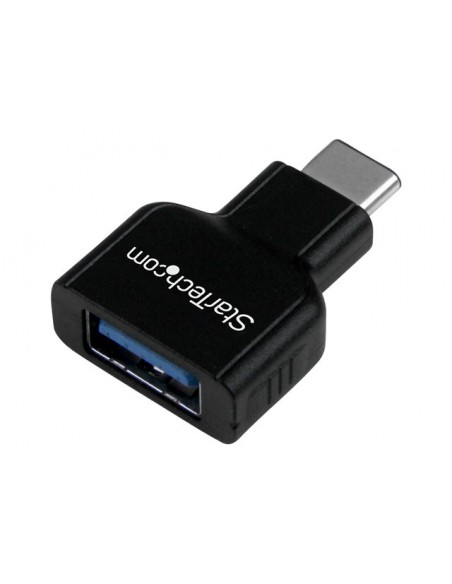 Adaptador usb tipo c a usb tipo a startech macho - hembra - negro Adaptador usb tipo c a usb tipo a startech macho - hembra - negro