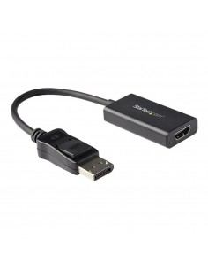 Adaptador dp a hdmi startech macho - hembra - negro