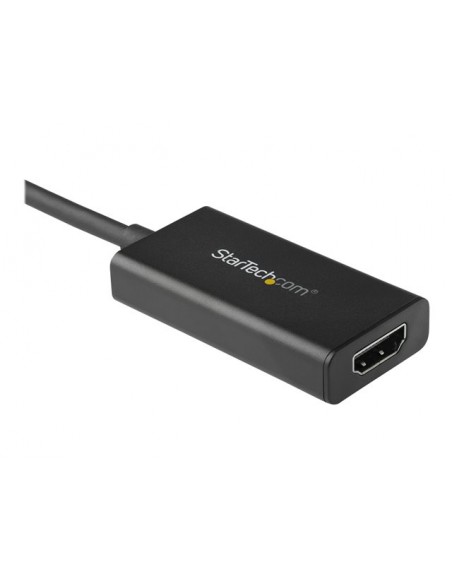 Adaptador dp a hdmi startech macho - hembra - negro Adaptador dp a hdmi startech macho - hembra - negro