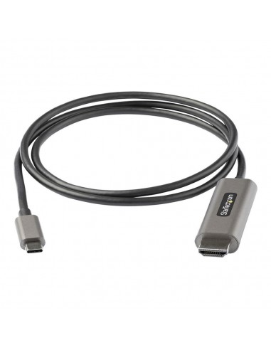 Cable usb tipo c a hdmi 4k startech 1m - macho - macho - negro