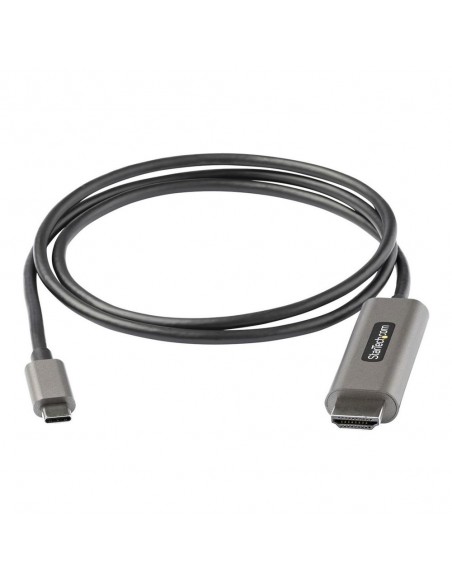 Cable usb tipo c a hdmi 4k startech 1m - macho - macho - negro