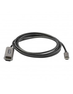 Cable usb tipo c a hdmi 4k startech 2m - macho - macho - negro