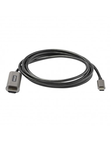 Cable usb tipo c a hdmi 4k startech 2m - macho - macho - negro