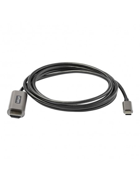 Cable usb tipo c a hdmi 4k startech 2m - macho - macho - negro
