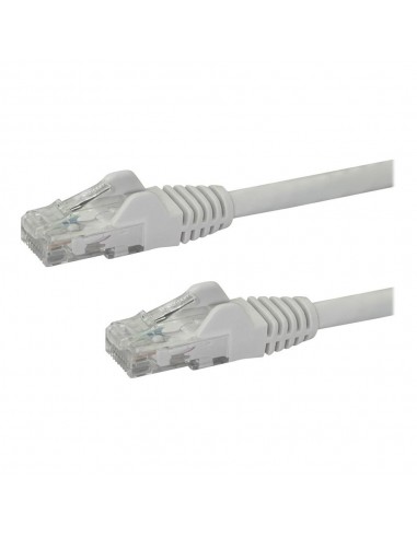 Cable de red startech latiguillo rj45 utp cat6 10m blanco