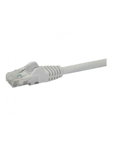 Cable de red startech latiguillo rj45 utp cat6 10m blanco