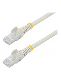 Cable de red startech latiguillo rj45 utp cat6 2m blanco