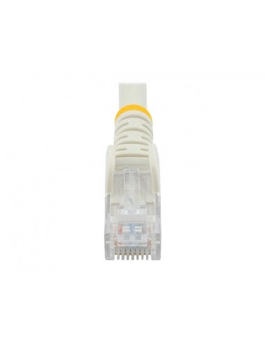 Cable de red startech latiguillo rj45 utp cat6 2m blanco