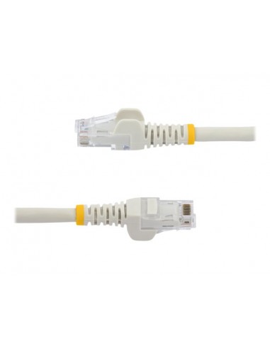 Cable de red startech latiguillo rj45 utp cat6 2m blanco