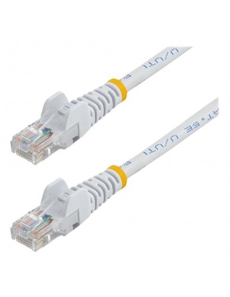 Cable de red startech latiguillo rj45 utp cat5e 5m blanco