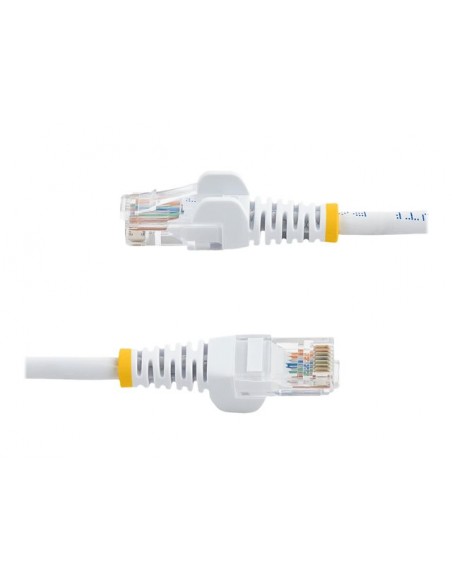 Cable de red startech latiguillo rj45 utp cat5e 5m blanco
