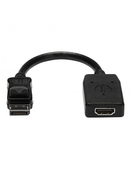 Adaptador displayport a hdmi startech 0.24m - macho - hembra - negro