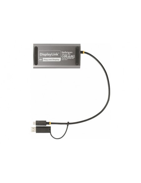Adaptador usb tipo c - usb tipo a a 2x hdmi startech 0.3m - macho - hembra - gris Adaptador usb tipo c - usb tipo a a 2x hdmi startech 0.3m - macho - hembra - gris