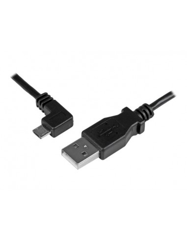 Cable micro usb tipo b a usb tipo a statech 1m - macho - macho - negro
