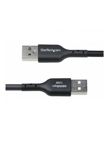 Cable usb tipo a a usb tipo c startech 4m - macho - macho - negro