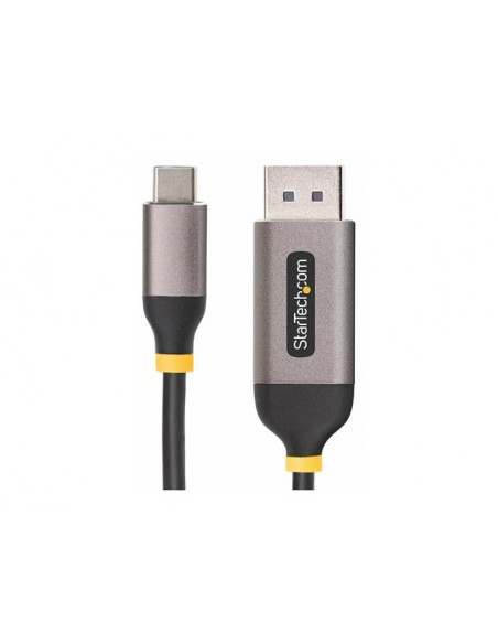 Cable usb tipo c a displayport startech 3m - macho - macho - gris - negro Cable usb tipo c a displayport startech 3m - macho - macho - gris - negro