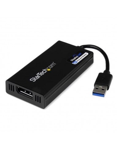 Adaptador usb 3.0 a displayport startech macho - hembra - negro
