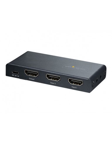 Switch hdmi startech 2port - hdmi - switch - 8k 4 puertos