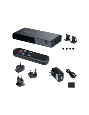 Switch hdmi startech 2port - hdmi - switch - 8k 4 puertos