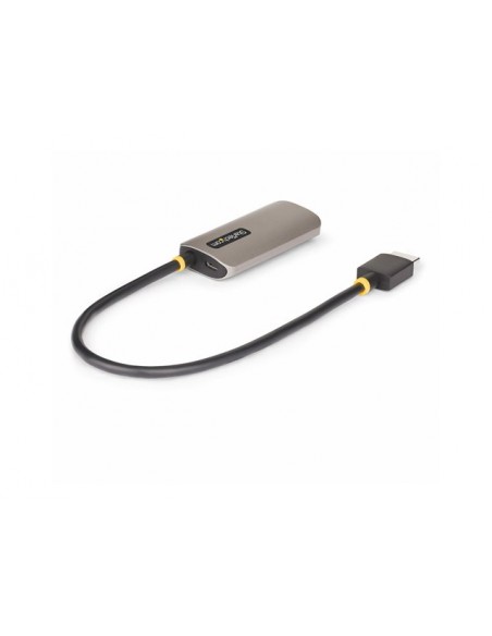 Adaptador hdmi a displayport startech 0.3m - macho - hembra - gris