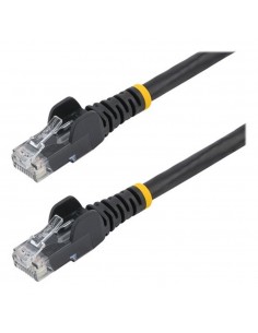Cable de red startech latiguillo rj45 utp cat5e 10m negro