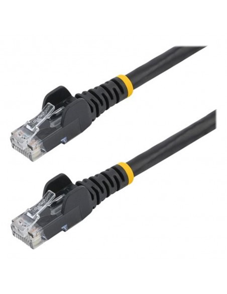 Cable de red startech latiguillo rj45 utp cat5e 10m negro