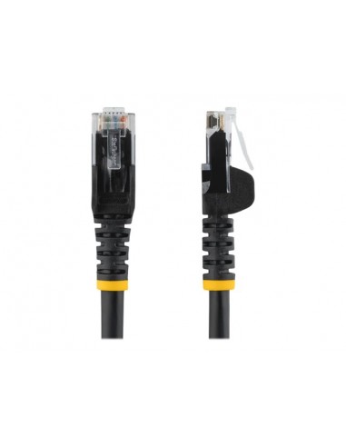 Cable de red startech latiguillo rj45 utp cat5e 10m negro