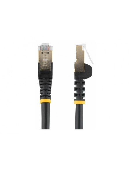 Cable de red startech latiguillo rj45 stp cat6a 1m negro