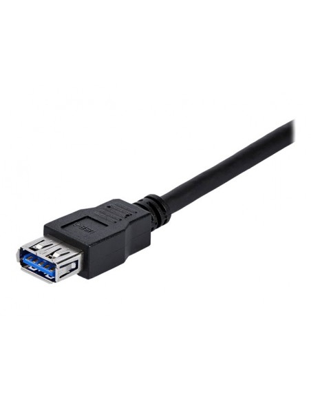 Cable usb 3.0 startech 1m - macho - hembra - negro Cable usb 3.0 startech 1m - macho - hembra - negro