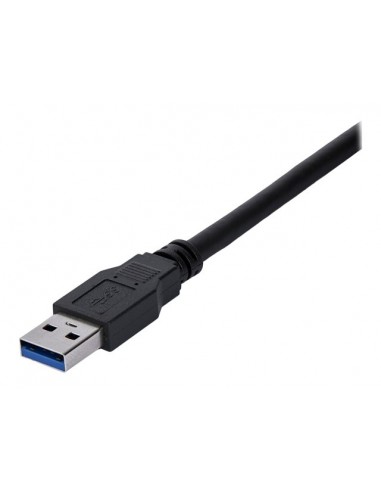 Cable usb 3.0 startech 1m - macho - hembra - negro