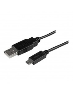 Cable micro usb tipo b a usb tipo a startech 2m - macho - macho - negro