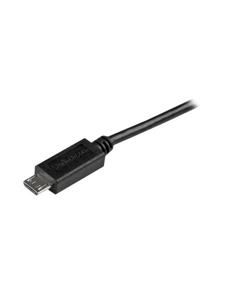 Cable micro usb tipo b a usb tipo a startech 2m - macho - macho - negro
